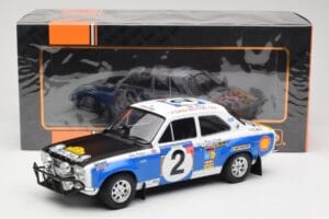 Ford Escort RS 1600 Mk1 #2 R. Clark / J. Porter Safari Rally 1973 IXO 1:18 18RMC075A Fém – 6. kép a 6-ből