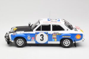 Ford Escort RS 1600 Mk1 #3 V. Preston Jr. / B. Smith Safari Rally 1973 IXO 1:18 18RMC075B Fém – 3. kép a 6-ből