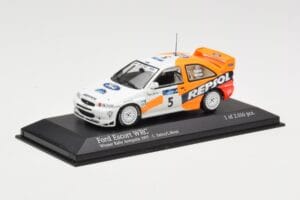 Ford Escort WRC #5 C. Sainz / L. Moya WRC 1997 Minichamps 1:43 430978705 Fém – 2. kép a 4-ből