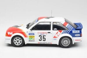 Ford Escort RS Turbo #35 AcD STH Hunsruck Rally 1985 MCG 1:18 MCG18422 Fém – 3. kép a 6-ből