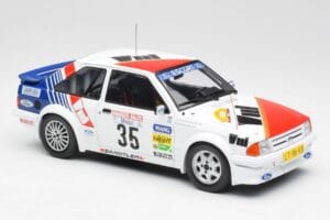 Ford Escort RS Turbo #35 AcD STH Hunsruck Rally 1985 MCG 1:18 MCG18422 Fém – 4. kép a 6-ből