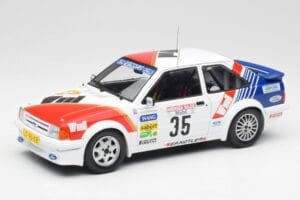 Ford Escort RS Turbo #35 AcD STH Hunsruck Rally 1985 MCG 1:18 MCG18422 Fém