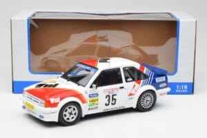 Ford Escort RS Turbo #35 AcD STH Hunsruck Rally 1985 MCG 1:18 MCG18422 Fém – 6. kép a 6-ből