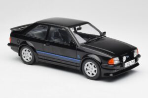 Ford Escort RS Turbo Diana Hercegnő Személyes Autója Fekete MCG 1:18 MCG18420 Fém – 4. kép a 6-ből