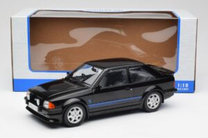 Ford Escort RS Turbo Diana Hercegnő Személyes Autója Fekete MCG 1:18 MCG18420 Fém – 6. kép a 6-ből