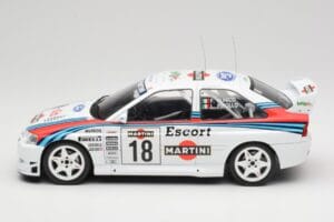 Ford Escort WRC Martini Racing #18 G. Cunico / G. Pirollo Rally San Remo 1998 IXO 1:18 18RMC171A Fém – 3. kép a 6-ből