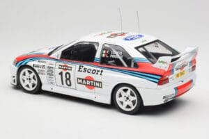 Ford Escort WRC Martini Racing #18 G. Cunico / G. Pirollo Rally San Remo 1998 IXO 1:18 18RMC171A Fém – 5. kép a 6-ből