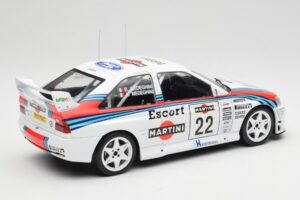 Ford Escort WRC Martini Racing #22 A. Medeghini / B. Medeghini Rally San Remo 1998 IXO 1:18 18RMC171B Fém – 2. kép a 6-ből