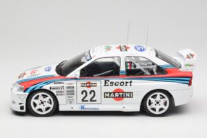Ford Escort WRC Martini Racing #22 A. Medeghini / B. Medeghini Rally San Remo 1998 IXO 1:18 18RMC171B Fém – 3. kép a 6-ből