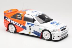 Ford Escort WRC #5 C. Sainz / L. Moya Winner Acropolis Rally 1997 IXO 1:18 18RMC172A Fém – 4. kép a 6-ből