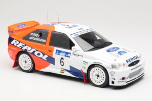 Ford Escort WRC #6 A. Schwarz / M. Giraudet Acropolis Rally 1997 IXO 1:18 18RMC172B Fém – 4. kép a 6-ből