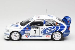 Ford Escort WRC #7 J. Kankkunen / J. Repo RAC Rally 1998 IXO 1:18 18RMC170A Fém – 3. kép a 6-ből