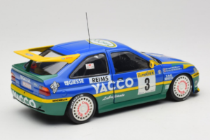 Ford Escort #3 Yacco L. Bernardini / B. Occelli Rally Monte Carlo Winners 1996 UT Models 1:18 180968203-R1 Fém – 3. kép a 8-ből