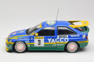 Ford Escort #3 Yacco L. Bernardini / B. Occelli Rally Monte Carlo Winners 1996 UT Models 1:18 180968203-R1 Fém – 4. kép a 8-ből