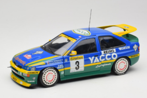 Ford Escort #3 Yacco L. Bernardini / B. Occelli Rally Monte Carlo Winners 1996 UT Models 1:18 180968203-R1 Fém
