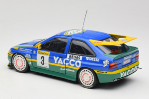 Ford Escort #3 Yacco L. Bernardini / B. Occelli Rally Monte Carlo Winners 1996 UT Models 1:18 180968203-R1 Fém – 7. kép a 8-ből