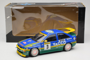 Ford Escort #3 Yacco L. Bernardini / B. Occelli Rally Monte Carlo Winners 1996 UT Models 1:18 180968203-R1 Fém – 8. kép a 8-ből