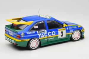 Ford Escort #3 Yacoo P. Bernardini / B. Occelli Rally Monte Carlo 1996 Winner UT Models 1:18 180968203 Fém – 3. kép a 8-ből