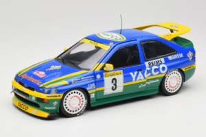 Ford Escort #3 Yacoo P. Bernardini / B. Occelli Rally Monte Carlo 1996 Winner UT Models 1:18 180968203 Fém