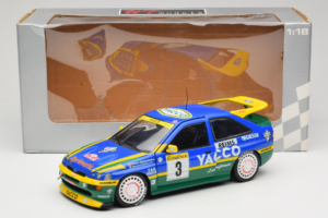 Ford Escort #3 Yacoo P. Bernardini / B. Occelli Rally Monte Carlo 1996 Winner UT Models 1:18 180968203 Fém – 8. kép a 8-ből