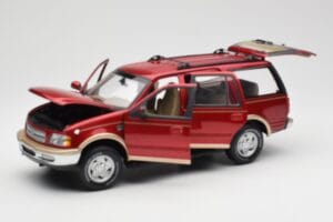 Ford Expedition Eddie Bauer Piros Metálfényű UT Models 1:18 22711 Fém – 2. kép a 8-ből
