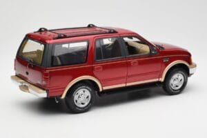 Ford Expedition Eddie Bauer Piros Metálfényű UT Models 1:18 22711 Fém – 3. kép a 8-ből