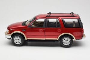 Ford Expedition Eddie Bauer Piros Metálfényű UT Models 1:18 22711 Fém – 4. kép a 8-ből