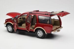 Ford Expedition Eddie Bauer Piros Metálfényű UT Models 1:18 22711 Fém – 5. kép a 8-ből