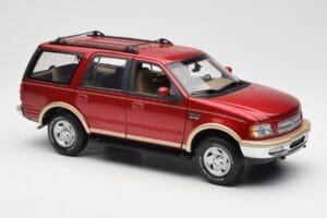 Ford Expedition Eddie Bauer Piros Metálfényű UT Models 1:18 22711 Fém – 6. kép a 8-ből