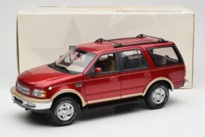 Ford Expedition Eddie Bauer Piros Metálfényű UT Models 1:18 22711 Fém – 8. kép a 8-ből