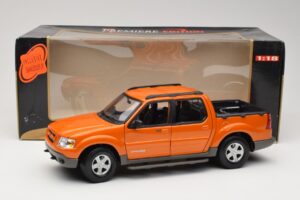 Ford Explorer Sport Trac Narancssárga Maisto 1:18 536891G Fém – 8. kép a 8-ből