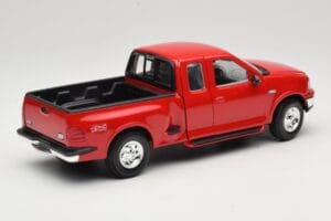 Ford F-150 Flareside SuperCab Piros Mira 1:18 6217 Fém – 3. kép a 8-ből