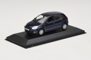 Ford Fiesta Mk5 4-Door Sötétkék Minichamps 1:43 FIESTA001 Fém – 2. kép a 4-ből