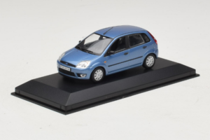 Ford Fiesta Mk5 4-Door Világoskék Minichamps 1:43 FIESTA002 Fém – 2. kép a 4-ből