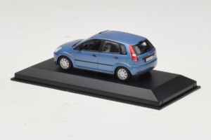 Ford Fiesta Mk5 4-Door Világoskék Minichamps 1:43 FIESTA002 Fém – 3. kép a 4-ből