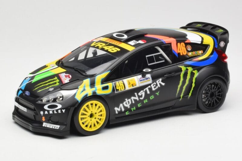 Ford Fiesta RS WRC #46 V. Rossi / C. Cassina Winners Monza Rally Show 2012 Minichamps 1:18 151120846 Fém