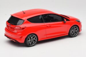 Ford Fiesta Mk8 ST Piros DNA 1:18 DNA000093 Gyanta – 2. kép a 6-ből