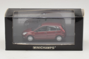 Ford Fiesta Mk5 Piros Metál Minichamps 1:43 400081101 Fém – 4. kép a 4-ből