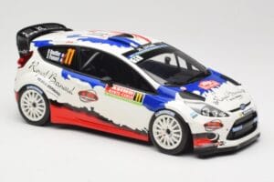 Ford Fiesta RS WRC #11 B. Bouffier / X. Panseri Rally Monte Carlo 2014 Minichamps 1:18 151140811 Fém – 4. kép a 6-ből