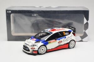 Ford Fiesta RS WRC #11 B. Bouffier / X. Panseri Rally Monte Carlo 2014 Minichamps 1:18 151140811 Fém – 6. kép a 6-ből