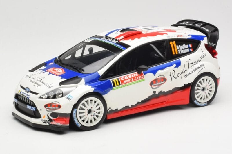 Ford Fiesta RS WRC #11 B. Bouffier / X. Panseri Rally Monte Carlo 2014 Minichamps 1:18 151140811 Fém