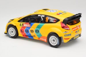 Ford Fiesta RS WRC #15 H. Solberg / I. Minor Stobart Wales Rally GB 2011 Minichamps 1:18 151110815 Fém – 5. kép a 6-ből