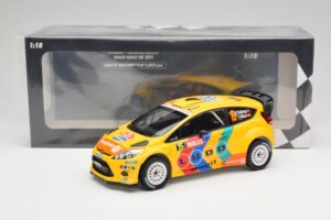 Ford Fiesta RS WRC #15 H. Solberg / I. Minor Stobart Wales Rally GB 2011 Minichamps 1:18 151110815 Fém – 6. kép a 6-ből