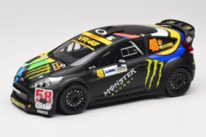 Ford Fiesta RS WRC #46 V. Rossi / C. Cassina Monza Rally Show 2011 Minichamps 1:18 151110846 Fém