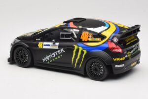Ford Fiesta RS WRC #46 V. Rossi / C. Cassina Monza Rally Show 2011 Minichamps 1:18 151110846 Fém – 5. kép a 6-ből