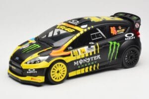 Ford Fiesta RS WRC #46 V. Rossi / C. Cassina 2nd Place Monza Rally Show 2013 Minichamps 1:18 151130846 Fém