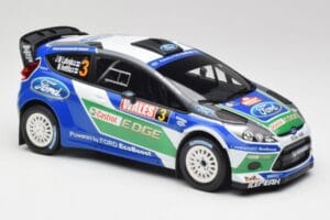 Ford Fiesta WRC #3 J-M. Latvala / M. Anttila Rally Great Britain Winner 2012 Minichamps 1:18 151120803 Fém – 4. kép a 6-ből