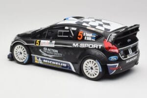 Ford Fiesta WRC #5 O. Tanak / R. Sikk Rally France 2012 Minichamps 1:18 151120805 Fém – 5. kép a 6-ből