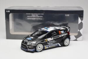 Ford Fiesta WRC #5 O. Tanak / R. Sikk Rally France 2012 Minichamps 1:18 151120805 Fém – 6. kép a 6-ből