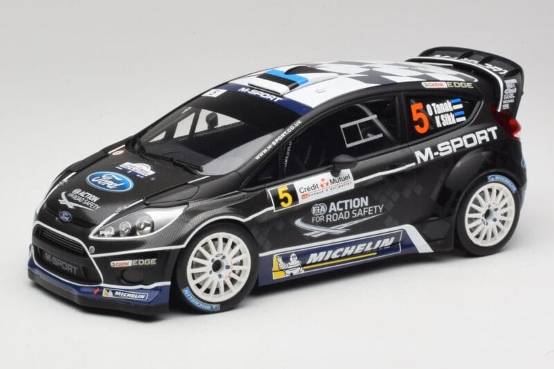 Ford Fiesta WRC #5 O. Tanak / R. Sikk Rally France 2012 Minichamps 1:18 151120805 Fém